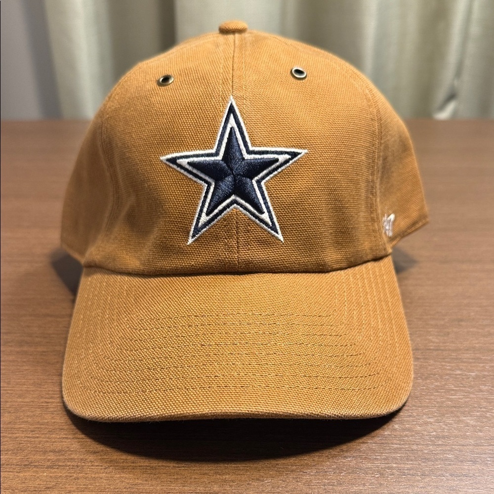 Carhartt Dallas Cowboys Tan Cap with Logo Patch